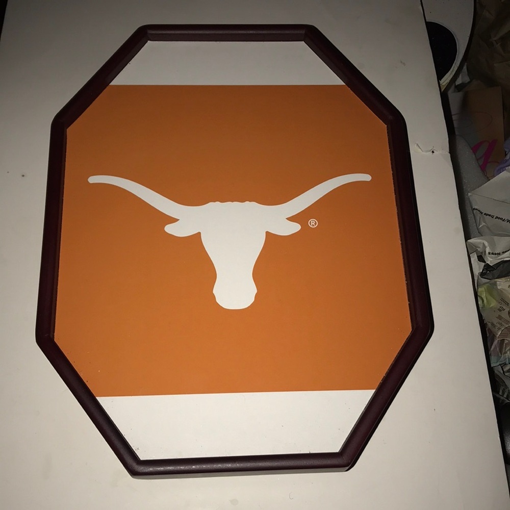 NWOT Longhorns Clamp-On TV Tray